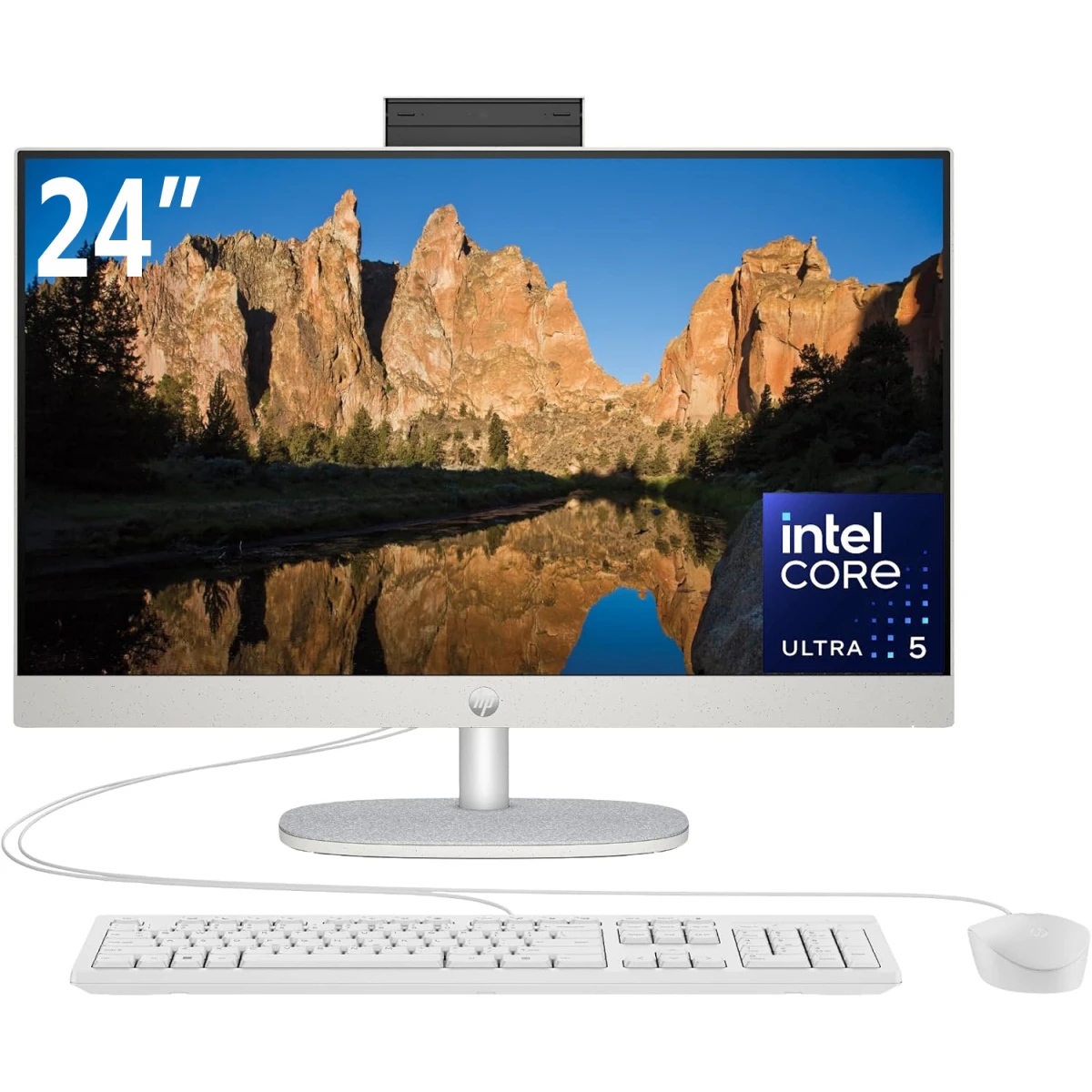 HP 24 inch All-in-One All-in-One | Maokong24I 1C24 | INTEL ULTRA 5-125U | RAM 16GB (1x16GB) DDR5 5600 | SSD 512G 23.8 FHD Antiglare IPS HP 24 inch All-in-One All-in-One | Maokong24I 1C24 | INTEL ULTRA 5-125U | RAM 16GB (1x16GB) DDR5 5600 | SSD 512G 23.8 FHD Antiglare IPS